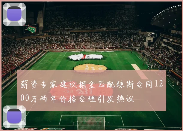 薪资专家建议掘金匹配琼斯合同1200万两年价格合理引发热议
